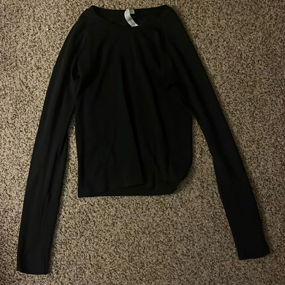 lululemon black swiftly long sleeve